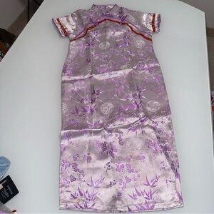 Kids Wear Billy Chinese Purple Pink Costume Dress Size 14 New S6